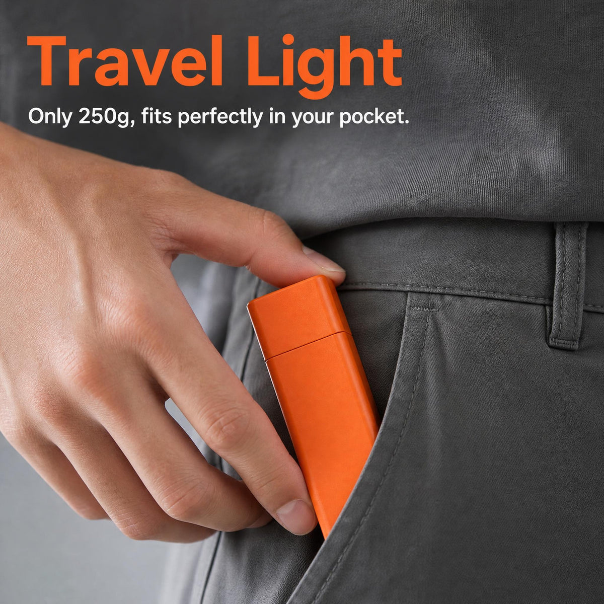 4-in-1 Modular Power Bank Kit, Magnetic Detachable Power Bank with Mini Fan, Electric Shaver & 300LM Flashlight, 3000mAh Portable Outdoor Emergency Power Supply
