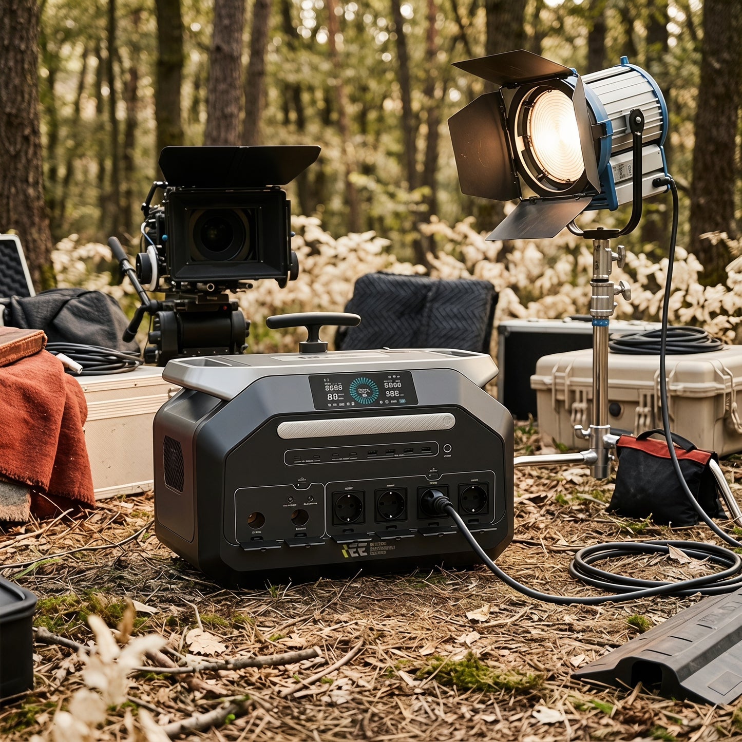 BEONE P3200 3200W Portable Power Station | 2048Wh LiFePO4 Solar Generator