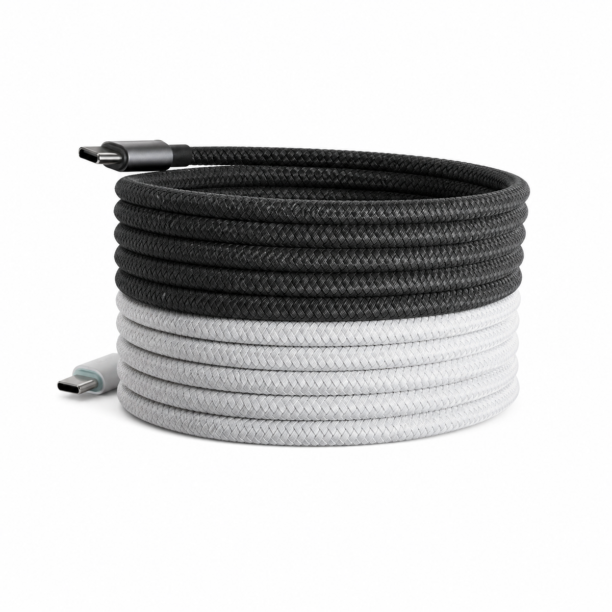 240W 4-in-1 Magnetic Charging Cable with USB-C, USB-A & Lightning