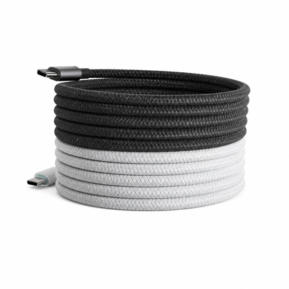 240W 4-in-1 Magnetic Charging Cable with USB-C, USB-A & Lightning