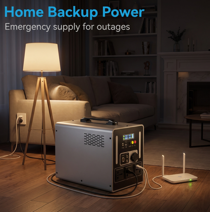BEONE YJ905 1000W Portable Power Station | 768Wh LiFePO4 Solar Generator