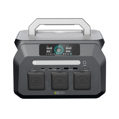 BEONE P800 800W Portable Power Station | 512Wh LiFePO4 Solar Generator