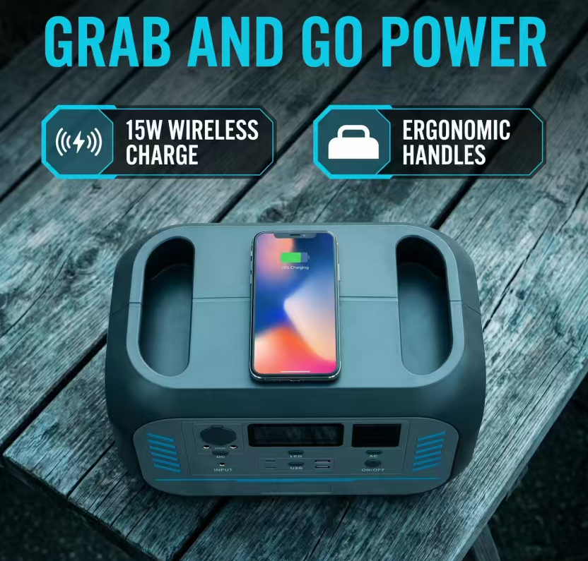 BEONE TJ910 800W Portable Power Station | 576Wh LiFePO4 Solar Generator