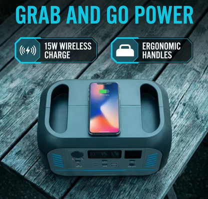 BEONE TJ910 800W Portable Power Station | 576Wh LiFePO4 Solar Generator
